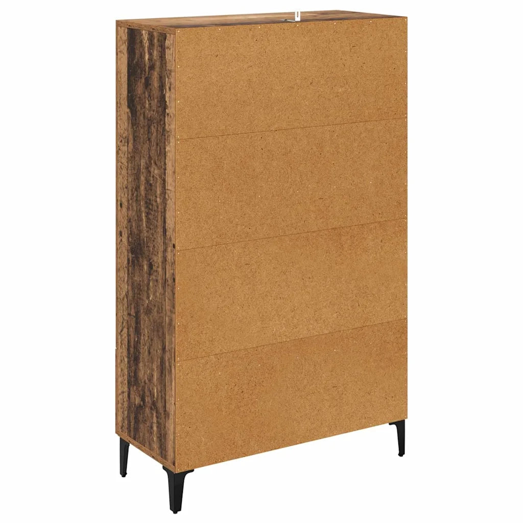 Credenza | Madia | Buffet da pranzo | Armadio da pranzo con cassetto Legno vecchio 70 x 31 x 115 cm