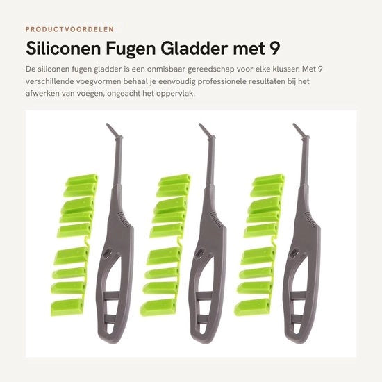Fugagomma in Silicone con 9 Forme di Giuntura