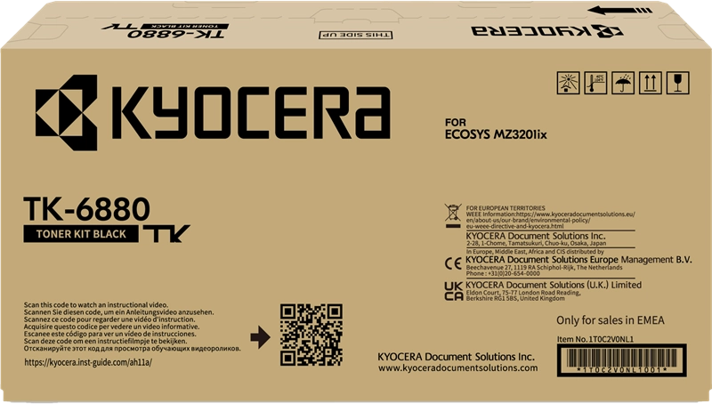 ORIGINAL Kyocera toner nero TK-6880 1T0C2V0NL1 ~5000 Seiten