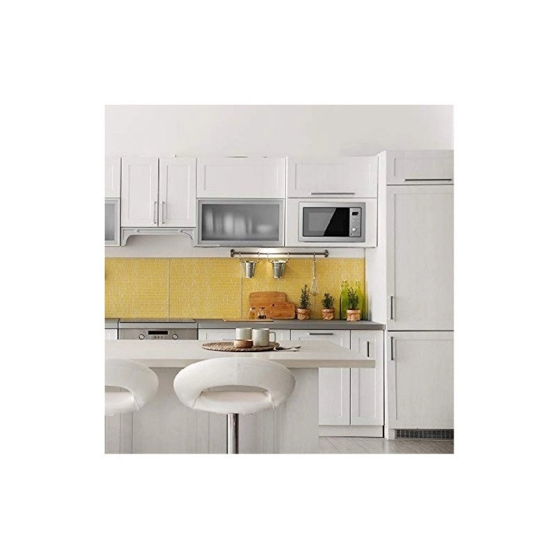 CECOTEC 01391 - Microonde da incasso GrandHeat 2500 Built-In Steel Black