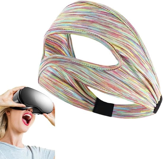 Accessorio per gaming - maschera VR - PSVR2/PICO4 - fascia per sudore - materiale Polyester - fascia per la testa - 24,6 cm