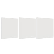 3 X ante MALAX 3d frontali per scaffale a cubi MALAX 3x3 H tip-on bianco