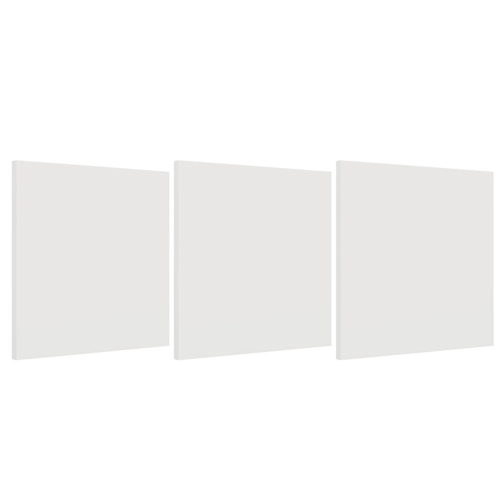 3 X ante MALAX 3d frontali per scaffale a cubi MALAX 3x3 H tip-on bianco