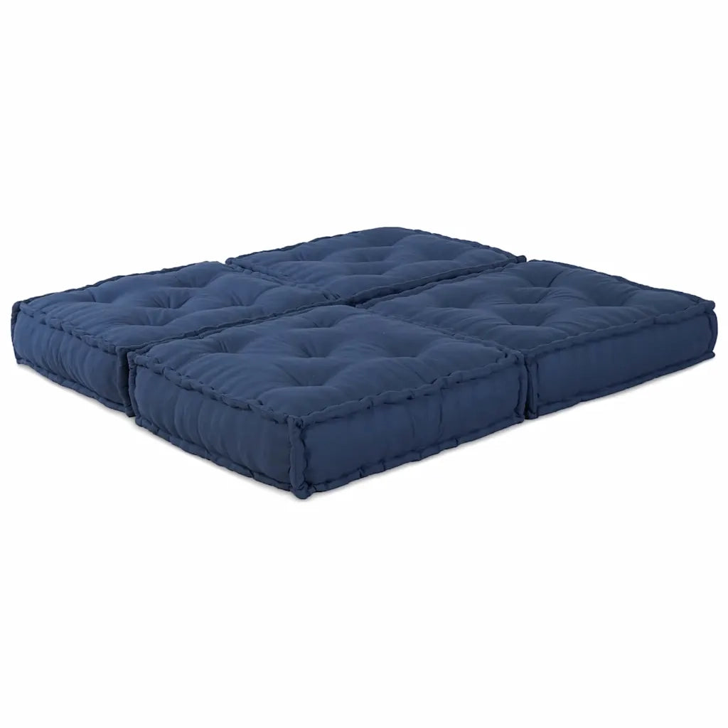 Unità di Divano Modulare 2 pcs Indaco 140 x 70 x 36 cm Tessuto 3315090