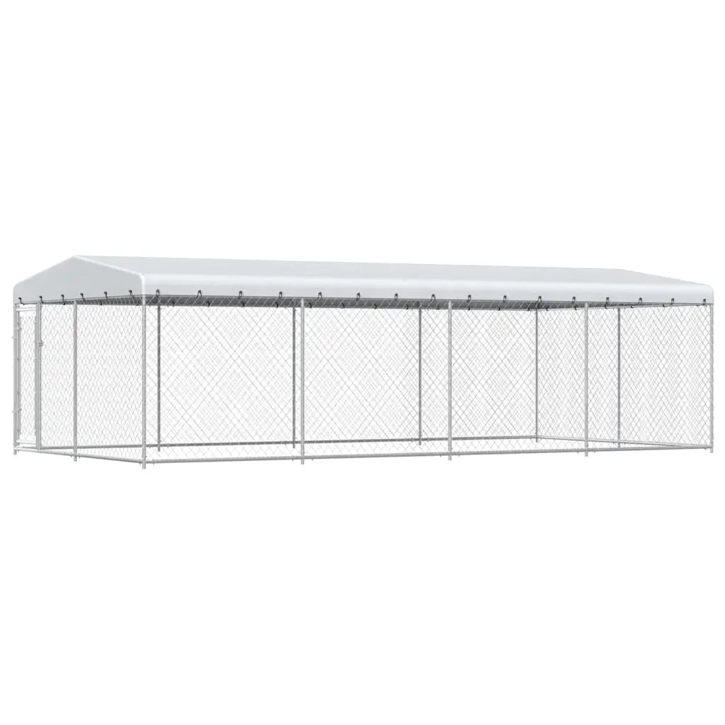 Canile da Esterno con Tetto 8x4x2,3 m cod mxl 39847