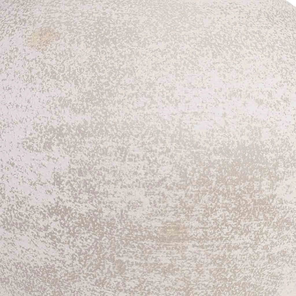 Vaso in metallo grigio 28,5x28,5x31h cm