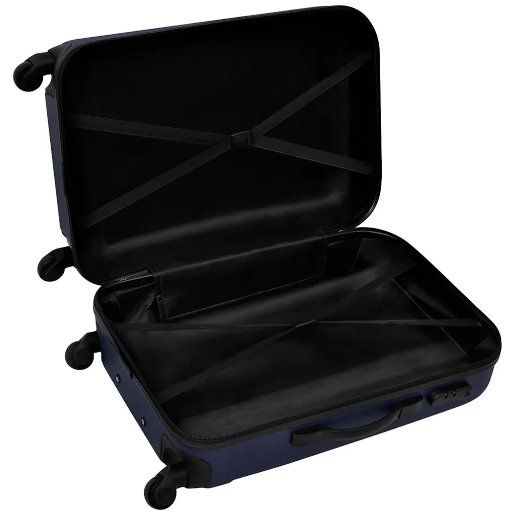 Set Trolley Rigidi 3 pz Blu 45,5/55/66 cm 91144