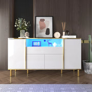 Com¨° bianco lucido - Zephmum- 1 cassetto 150x40x80cm