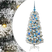 Albero di Natale | Decorazioni natalizie Artificiale con Rami Pieghevoli 120 cm