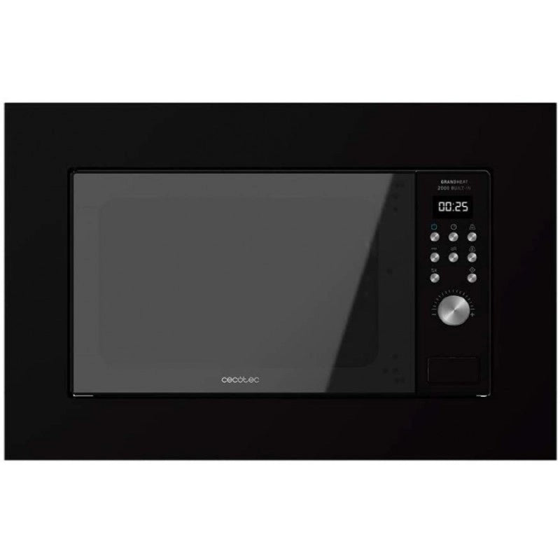CECOTEC 01375 - Microonde da incasso Grandheat 2000 Built-In Black