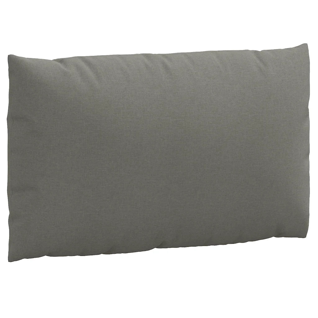 Cuscini per Pallet 2 pz Grigio Scuro Mélange in Tessuto 4002642