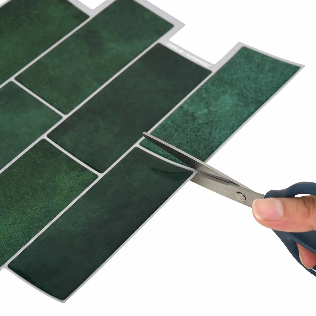 Piastrella subway 50 pcs Verde Scuro 29 x 21 cm 42046143