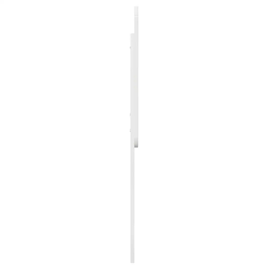 Testiera-Testata-Testiera Decorativa Bianco Lucido 100 cm Legno multistrato 749893