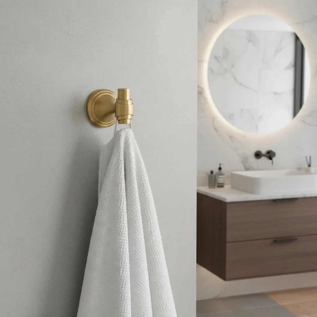 Appendiabiti Da Bagno 1609 Aristo Brushed Gold