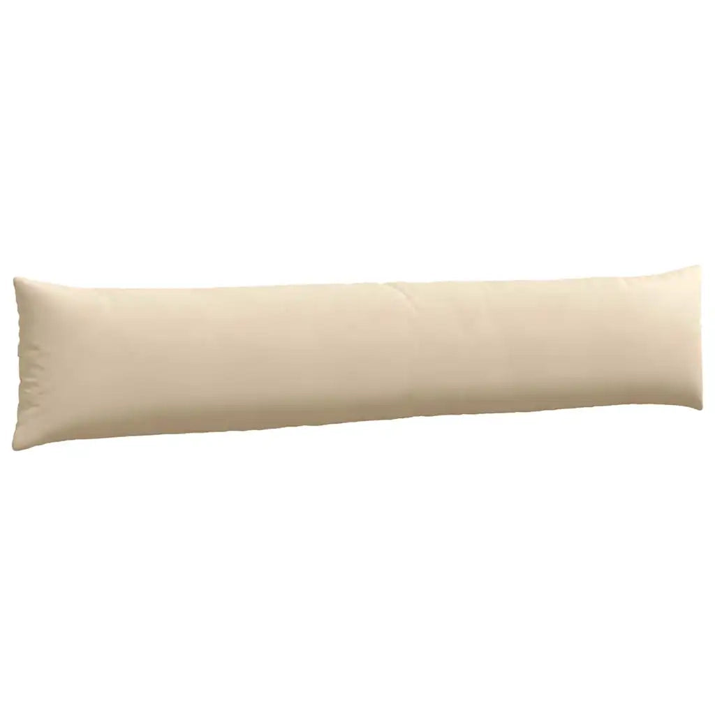 Cuscini da Divano 2 pcs Crema 200 x 40 cm Tessuto 42013901