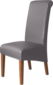 Copristraordinario per divano acqua resistente - grigio alta schiena - 4 pezzi