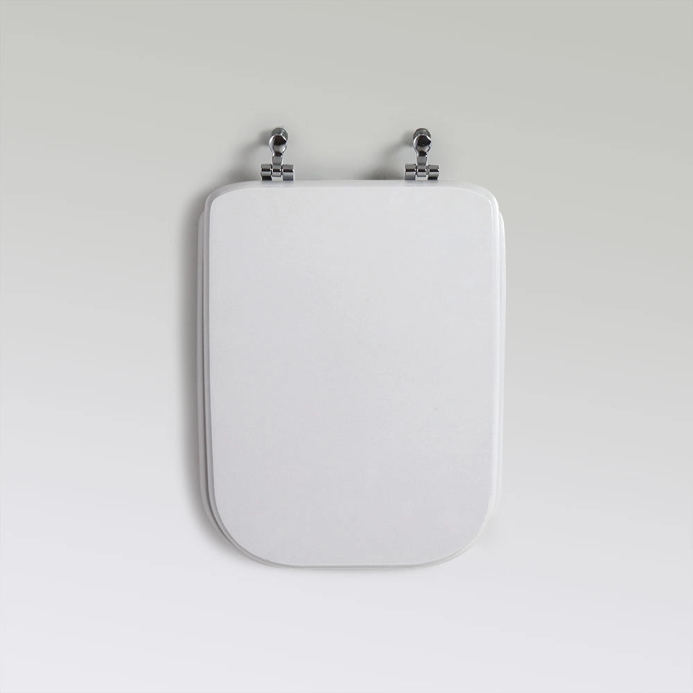 Sedile copri wc ceramica conca bianco