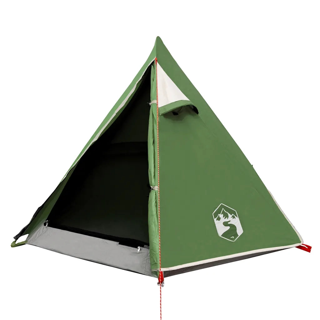 Tenda da campeggio | Tenda da campo a Cupola per 2 Persone Verde Impermeabile