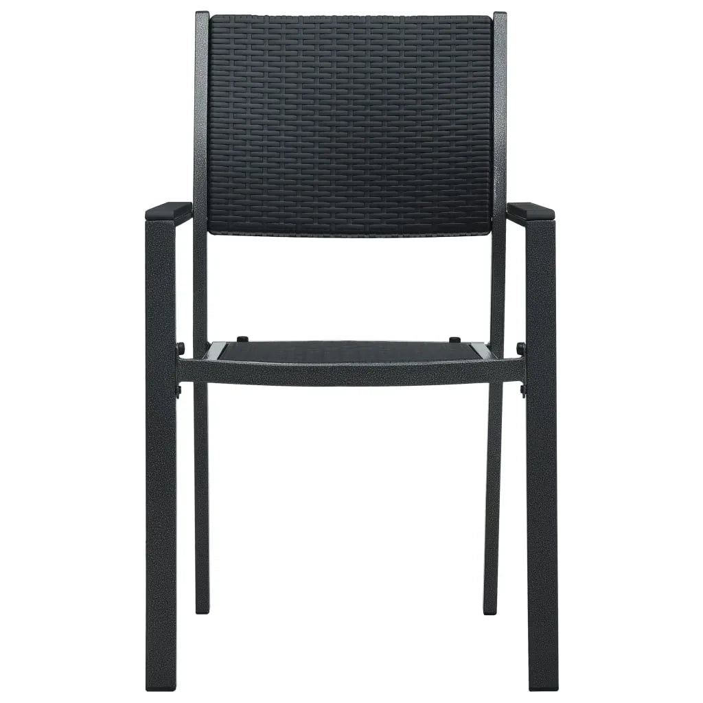 Set da Pranzo da Giardino 9 pz Nero 3099280