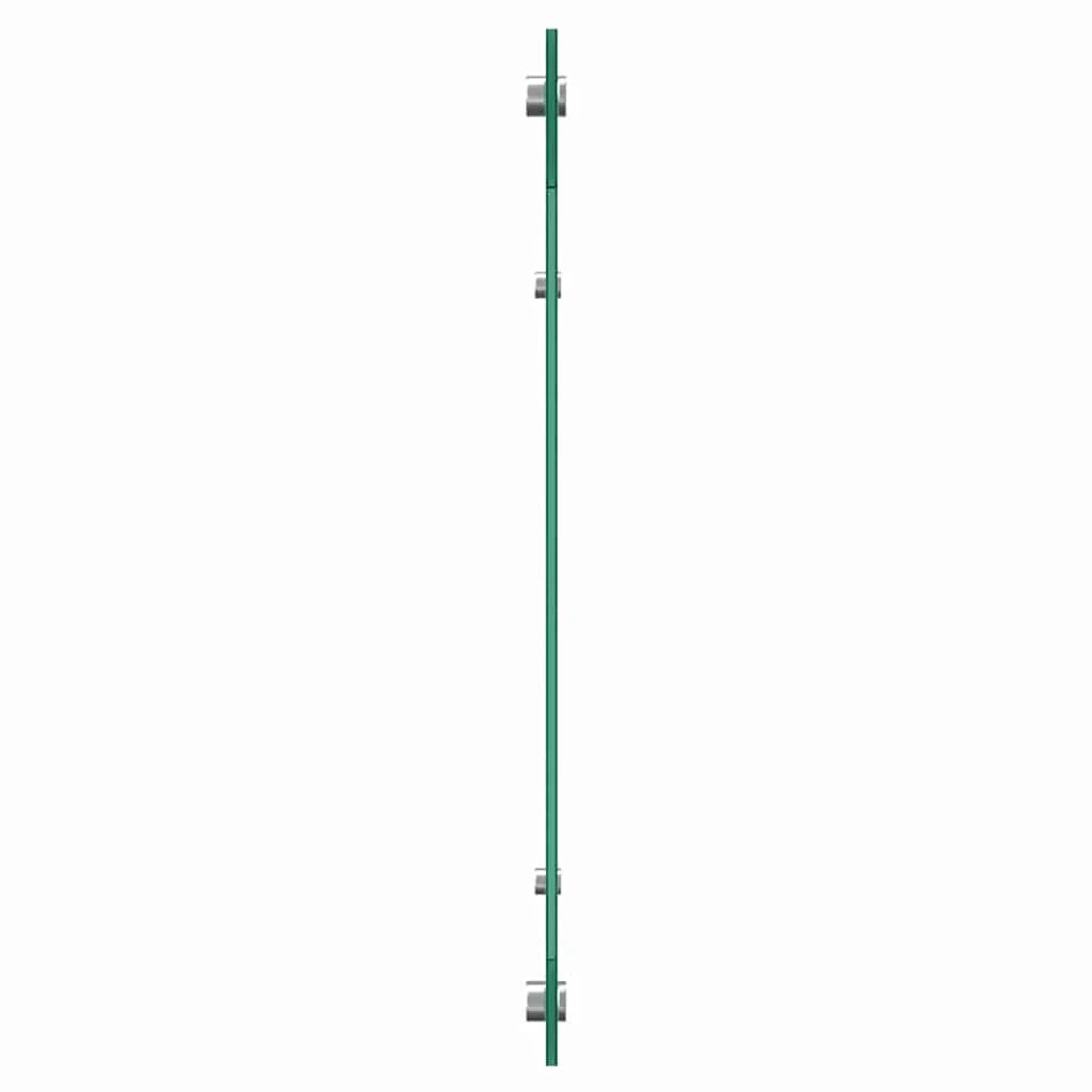 Set di 2 paraschizzi moderni per cucina 120 x 50 cm in vetro temperato grigio scuro resistente al calore e durevole 02_0056275