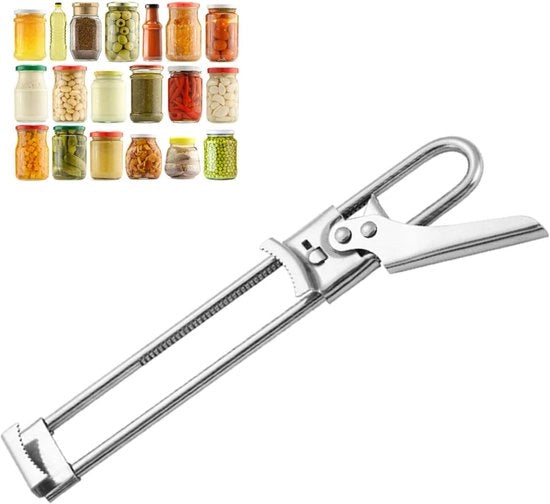 Opener per bicchieri e pentole in acciaio inossidabile per presa extra