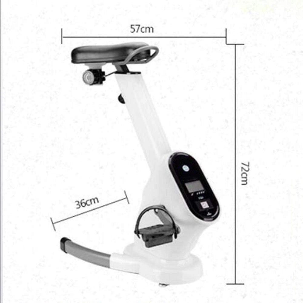 Trade Shop - Cyclette Display Lcd Regolabile Trasmissione A Cinghia Doppio Volano Magnetico -