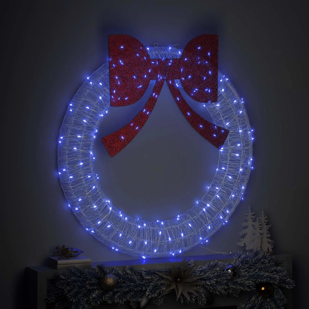 Ghirlanda con 150 LED Blu 120 cm Acrilico 42019131