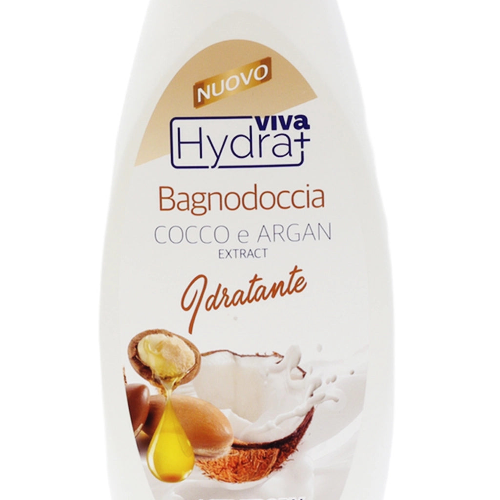 HYDRA VIVA+ BAGNODOCCIA IDRATANTE COCCO & ARGAN 750 ML