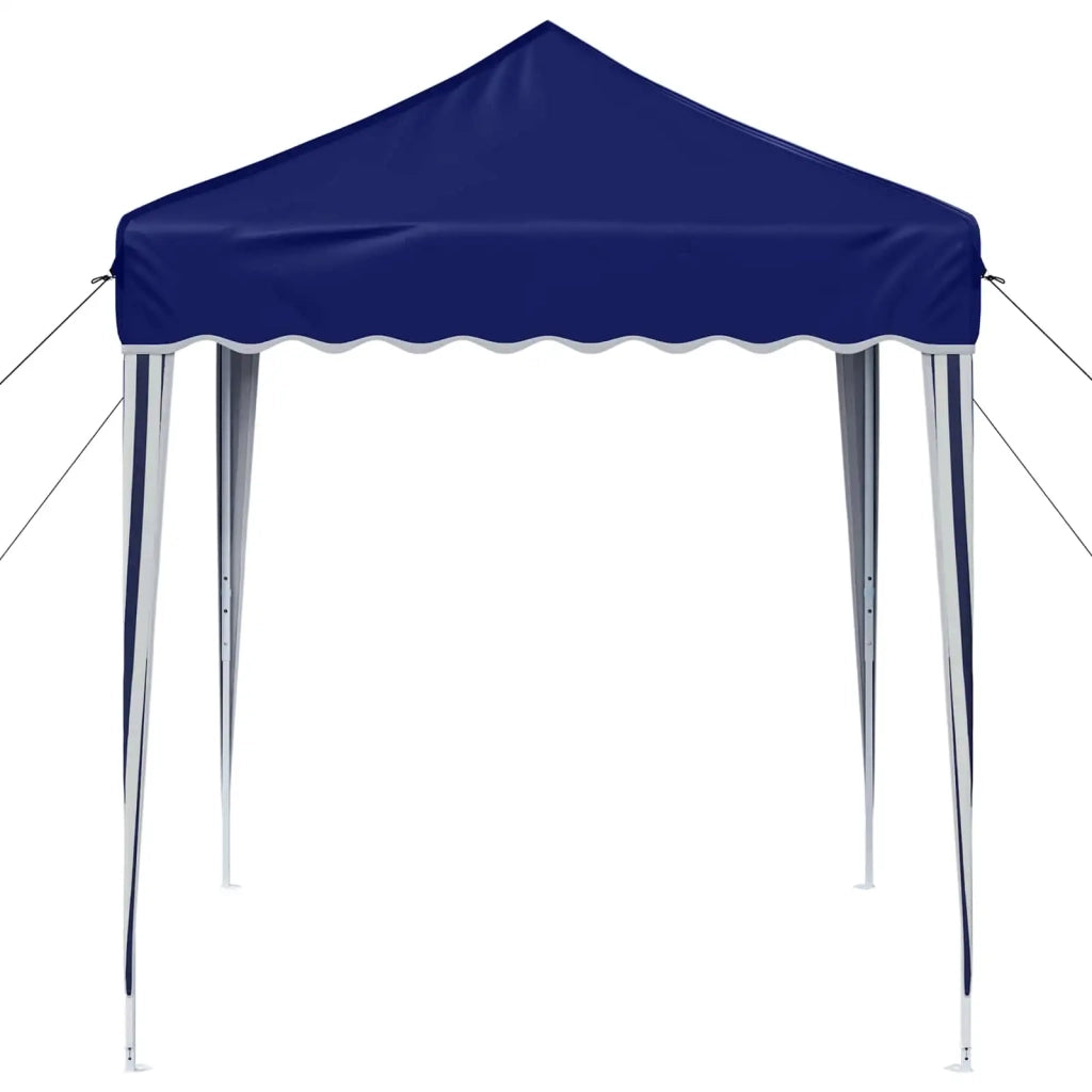 Tenda per feste a pop-up-Gazebo Blu 195 x 195 x 245 cm Tessuto Oxford 398111