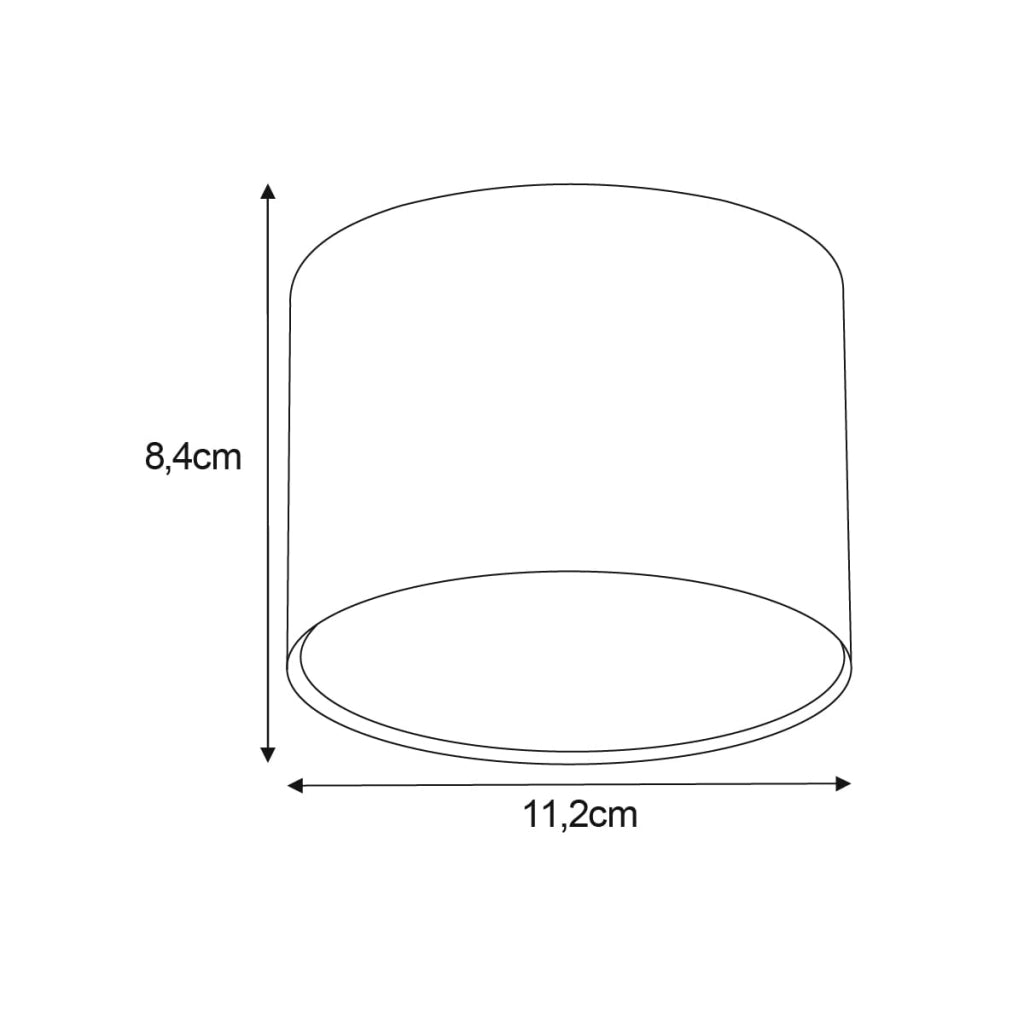 Faretto soffitto cilindro bianco Kaja HORN K-5133 AR111
