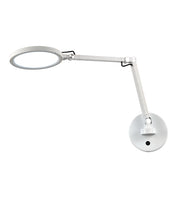 Regina - Lampada da muro orientabile rotonda Fabas Luce - Applique LED 9W dimmerabile CCT (3000K 4000K 5000K 6000K) - Bianca