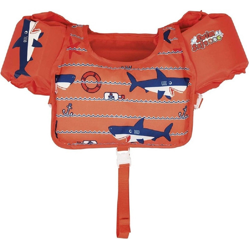 Trade Shop - Salvagente Con Braccioli Gilet Gonfiabile Per Bambini 3-6 Anni Swim Safe 32174 -