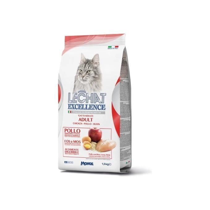 Monge LeChat Excellence cibo secco per gatti 1,5 kg Adulto Pollo