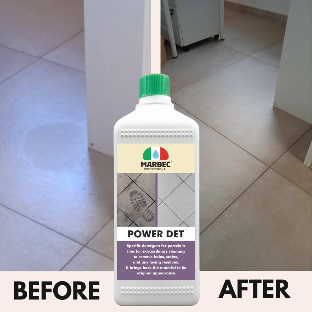 Come pulire il gres porcellanato POWER DET   5LT