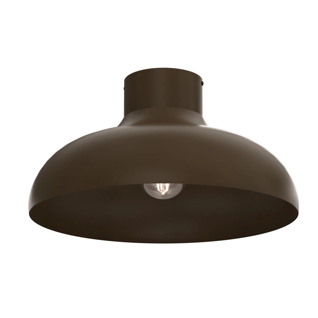 Lampada da soffitto decorativa Basca 1xE27 bronzo Luminex