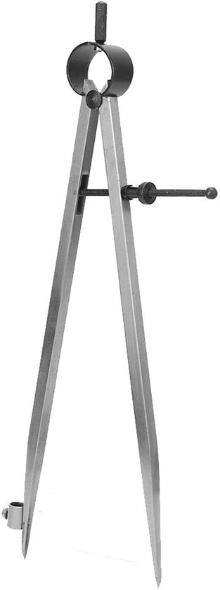 Distributore di angolo regolabile - Bussola con portapenna - Distributore di acqua preciso - Acciaio di carbonio - Peso leggero - Formato compattibile