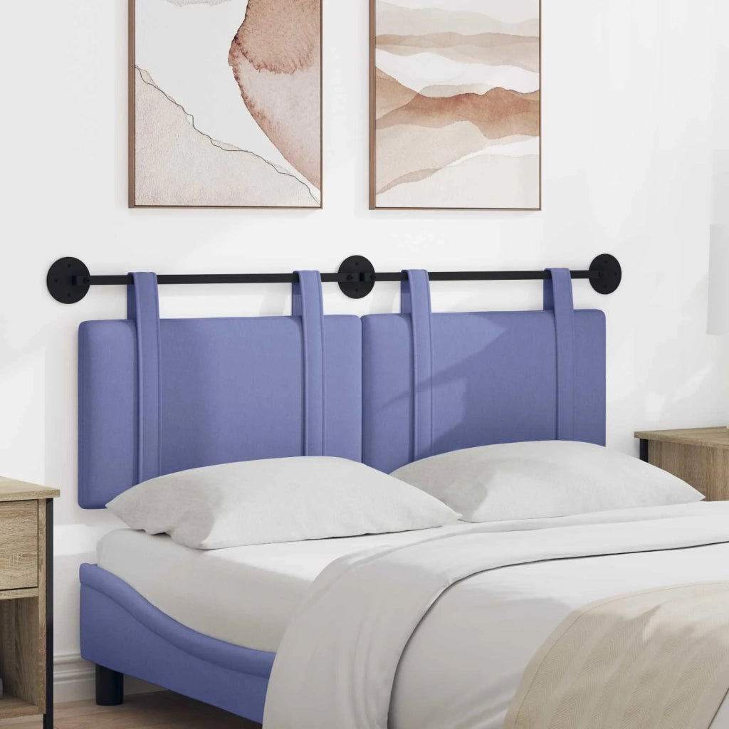 Testiera | Testata sospesa Blu jeans Tessuto
