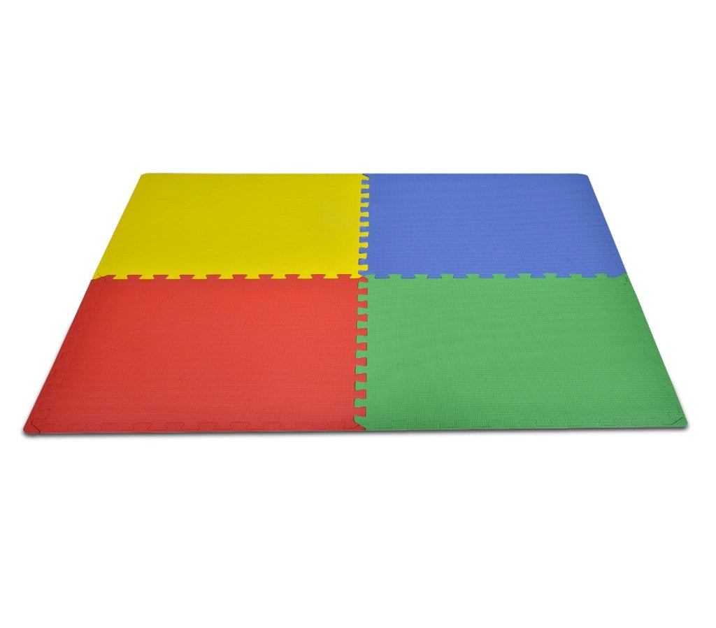 Tappeto Puzzle in EVA 4 Pz 60x61 cm Multicolore