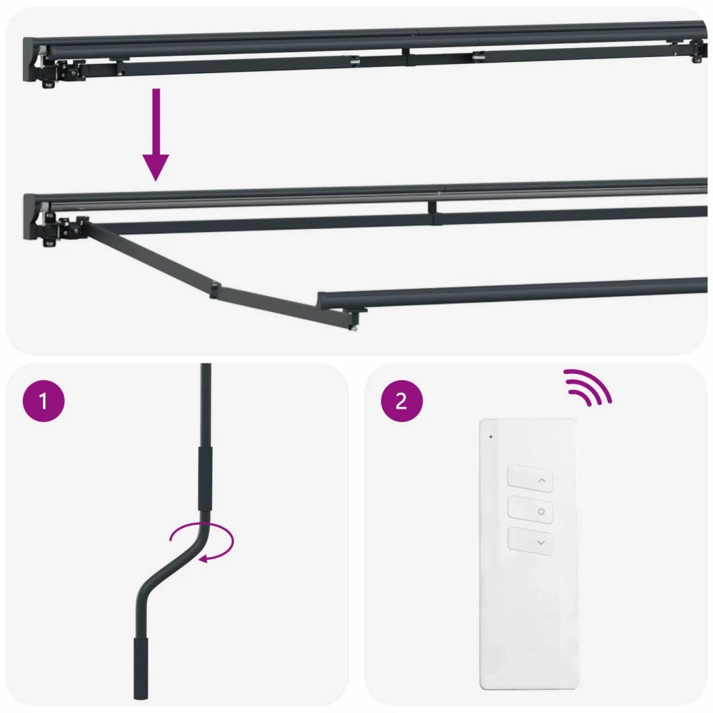 Tettuccio Elettrico Retrattile 5 × 3,5 m 3422140