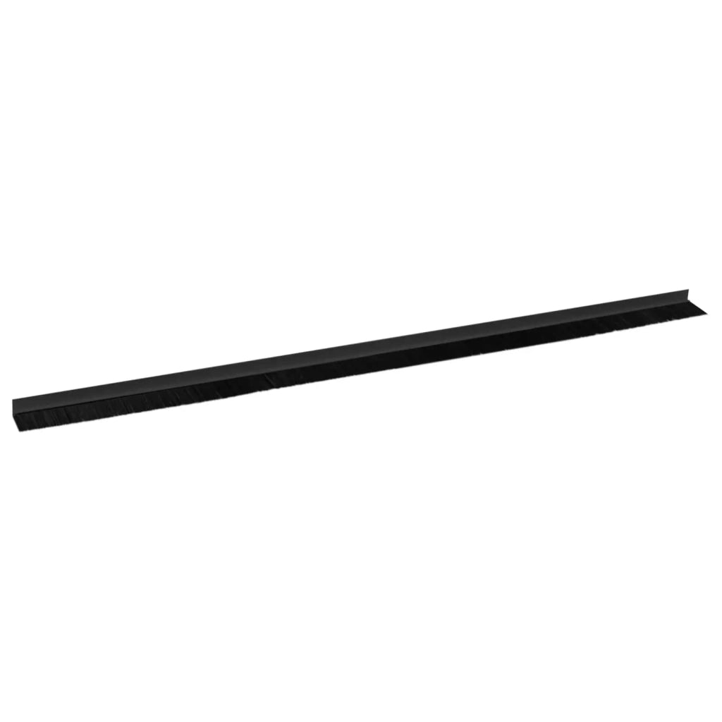 Spazzole per porte autoadesive 6 pz Nero 100 cm CFW7938341
