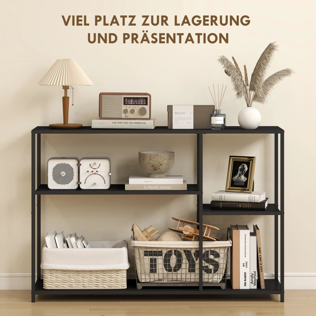 Tavolo console 4 livelli ¨C Minimal ¨C nero metallo