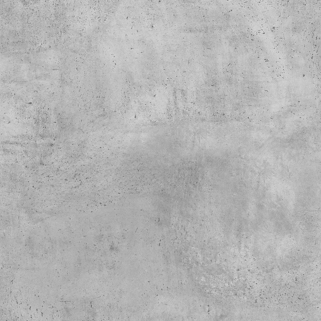 Mobile da Bagno con Specchio Grigio Cemento Legno Multistrato 856380