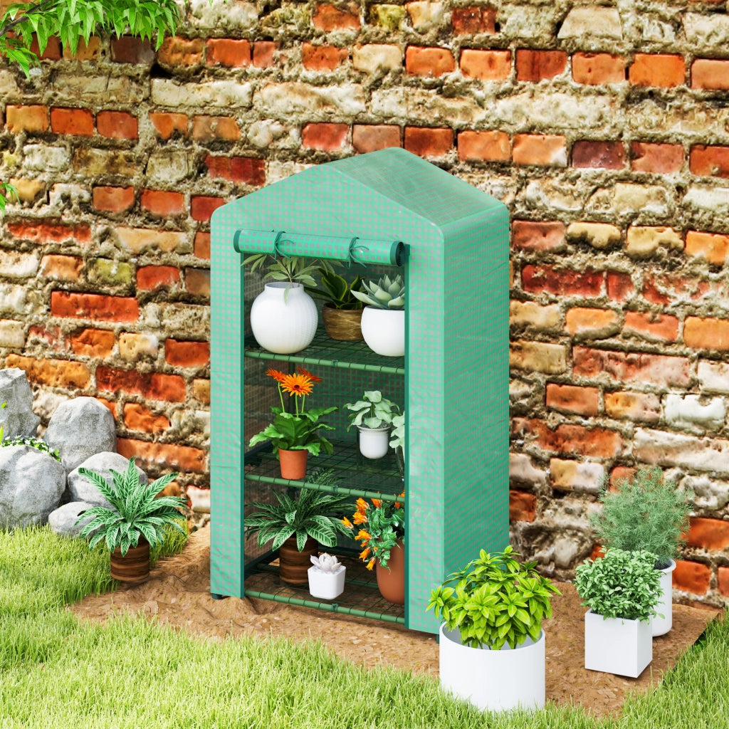 Serra Giardino 3 Livelli ¨C Minimal ¨C Verde 69x49x125 cm