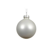 Pallina Vt opaco bianco neve d10cm