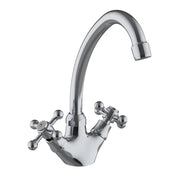 Monoforo lavello serie Etoile cromato
