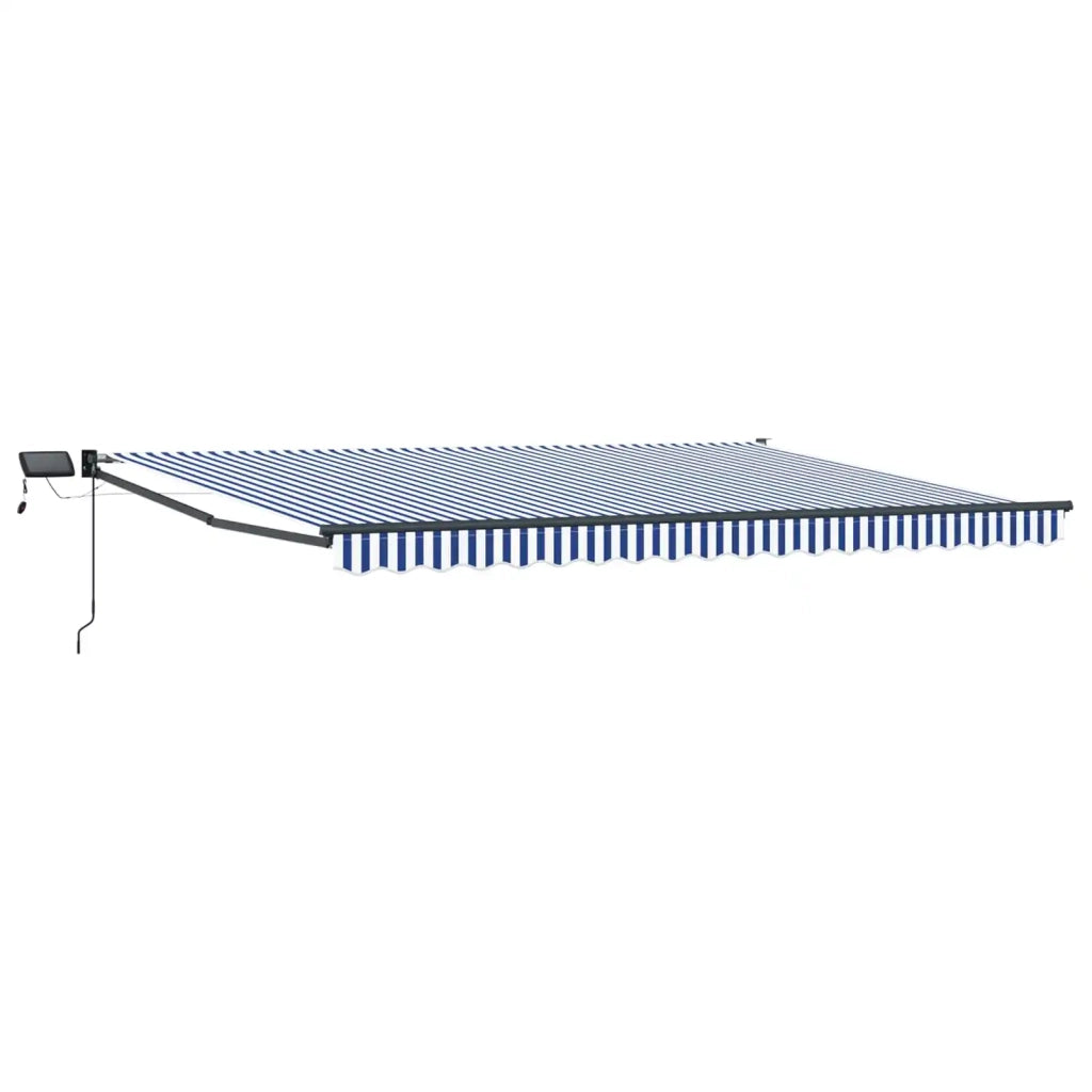 Tenda retrattile manuale con LED 4,5 × 3 m 3419474
