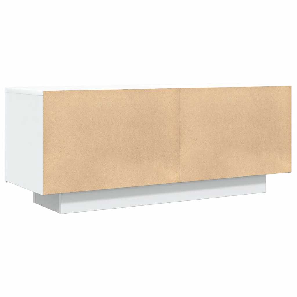 Mobile Porta TV-Mobile per TV-Credenza TV Bianco 100x35x40 cm in Legno Multistrato 226695