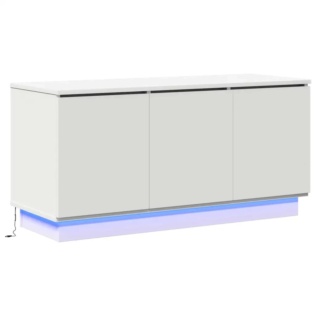 Mobile TV-Credenza TV-Console TV Bianco 100 x 38 x 49 cm Legno multistrato
