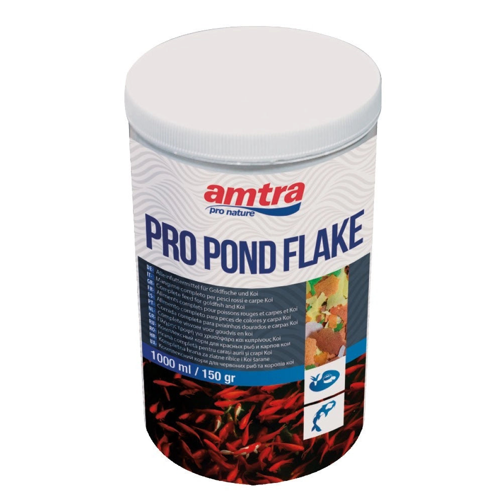 Amtra ProPond Flake - mangime in fiocchi per pesci da laghetto Formato: 1000 ml