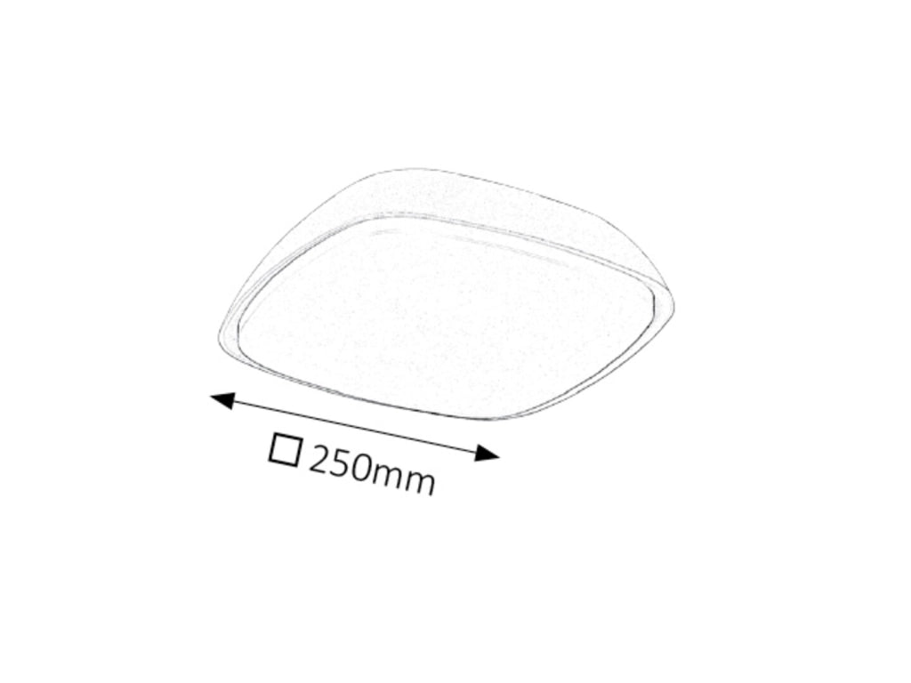 Plafoniera LED esterna Austin 20W antracite IP65 Rabalux